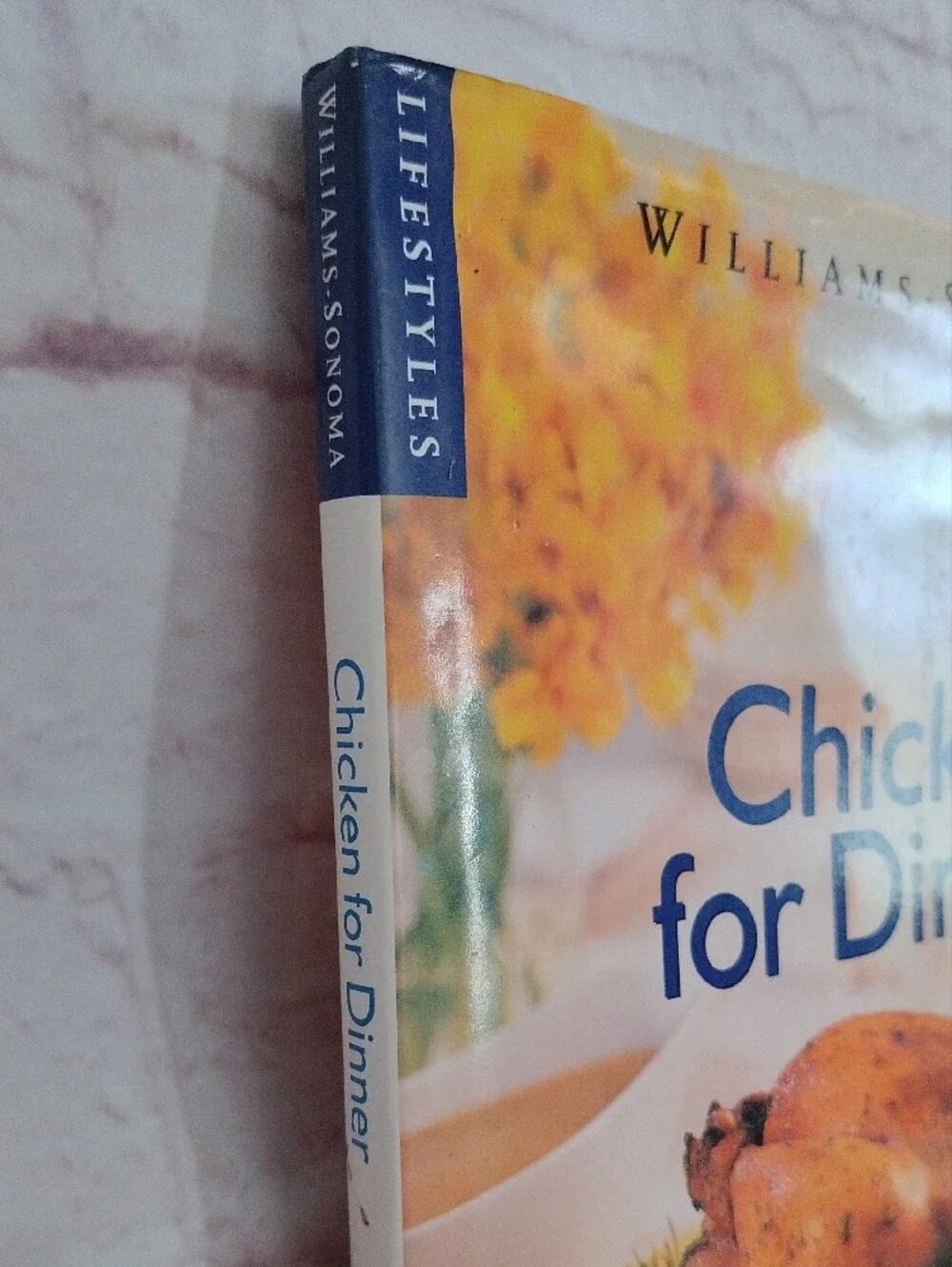 Williams-Sonoma Chicken for Dinner Cookbook - Yellow and Blue